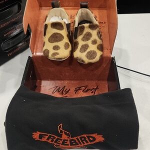 Freebird Leopard Pattern Baby Shoes